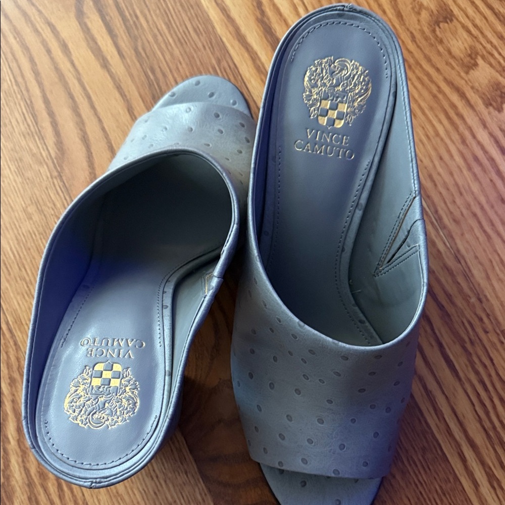 Vince Camuto Gray Mules for Women